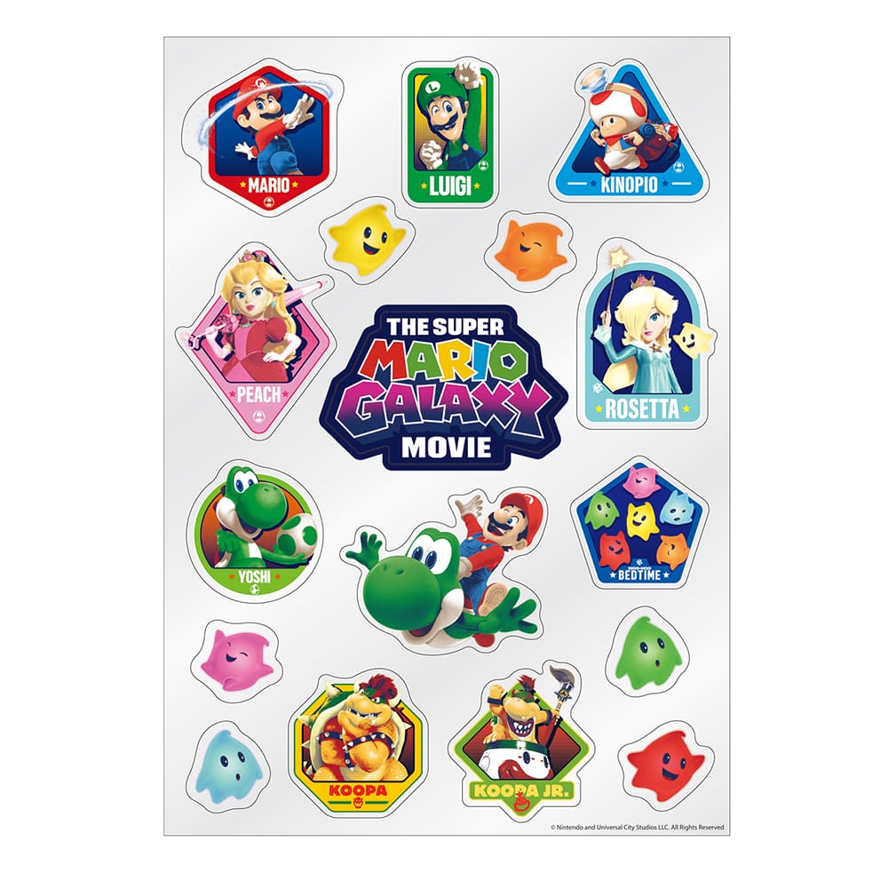 ザ・スーパーマリオギャラクシー・ムービー　ステッカー