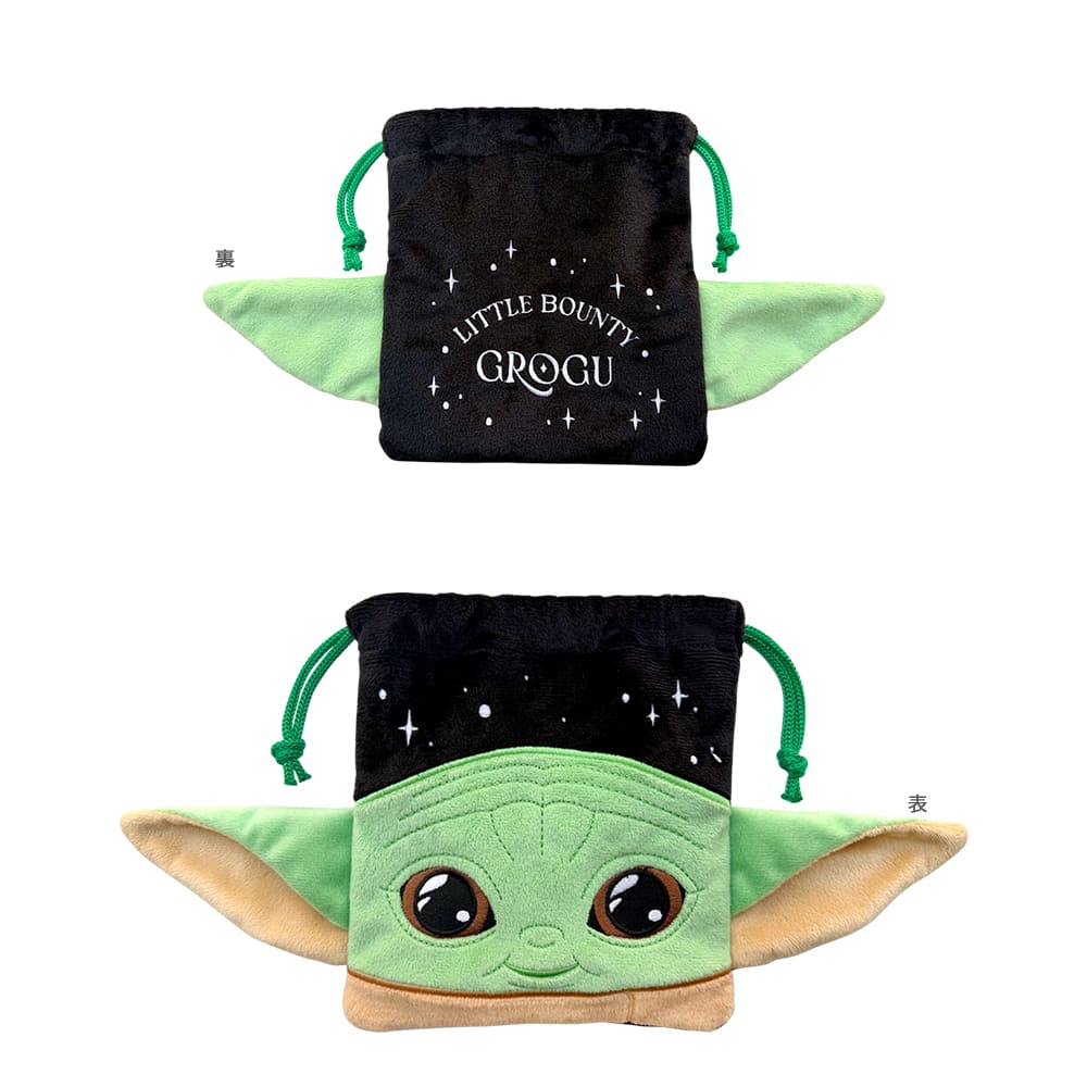 スター・ウォーズ／マンダロリアンアンドグローグー　フェイス巾着