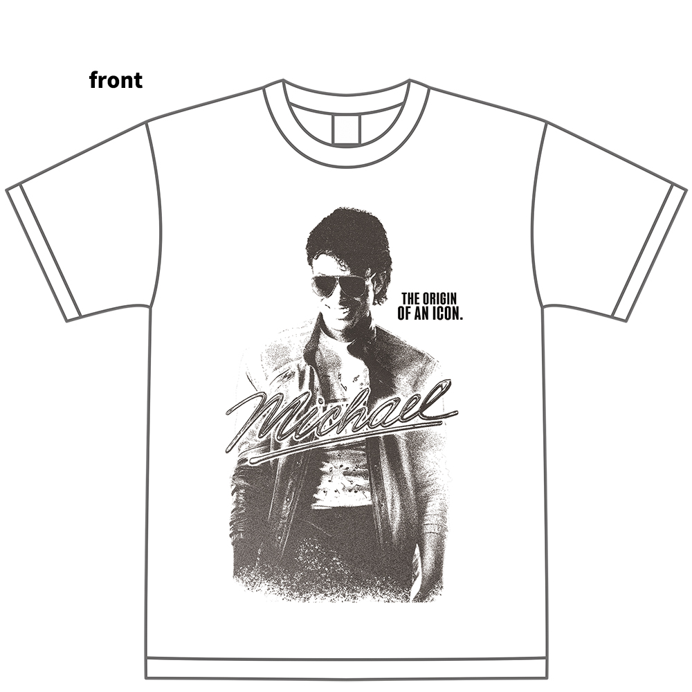 Michael／マイケル　ポスターＴシャツ ホワイト（Lサイズ）