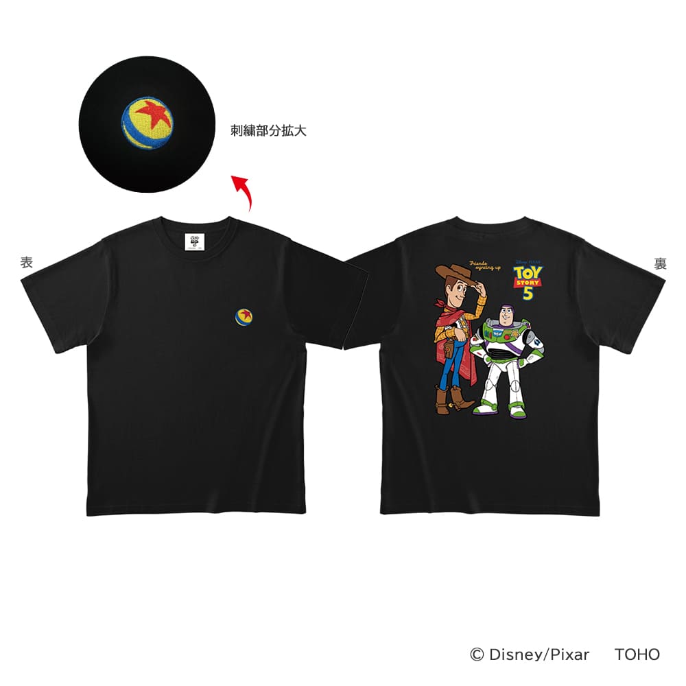 トイ・ストーリー５　ビッグシルエットＴシャツ