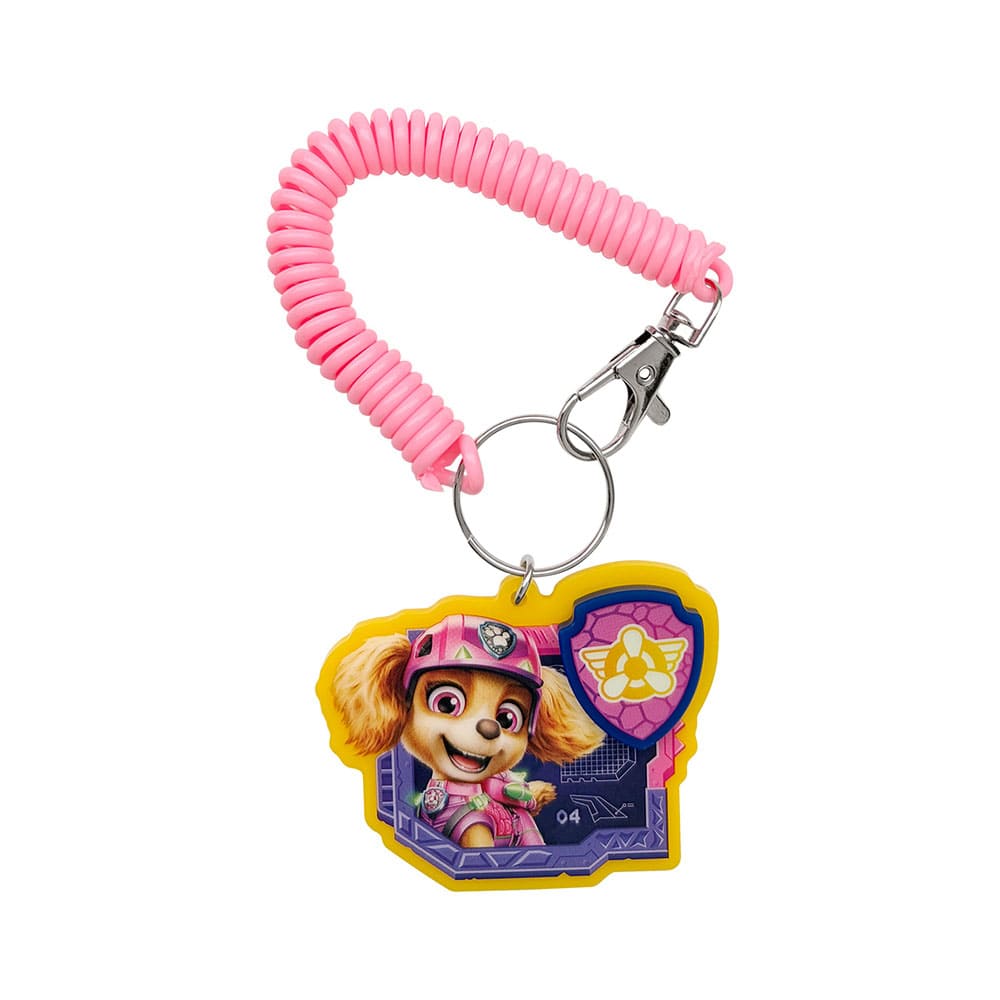 パウ・パトロールザ・ダイノ・ムービー　コイルキーホルダー（スカイ）