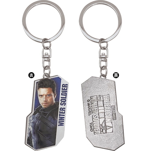 マーベル（共通商品３）　メタルキーチェーン（ウィンター・ソルジャー）