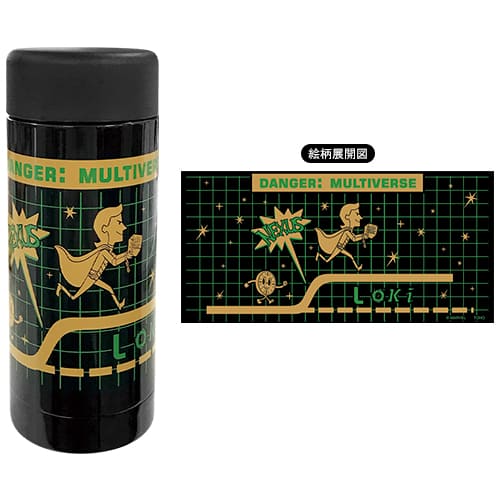 マーベル（共通商品３）　ドリンクボトル（ロキ）