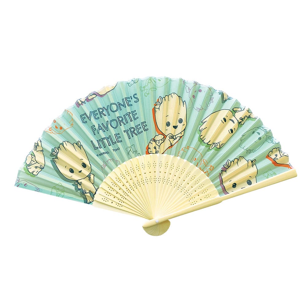 マーベル（共通商品３）　扇子（グルート）