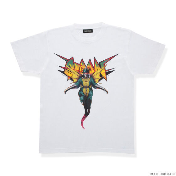 ゴジラ ガイガン オリジナルイラスト Tシャツ 全身Ver.