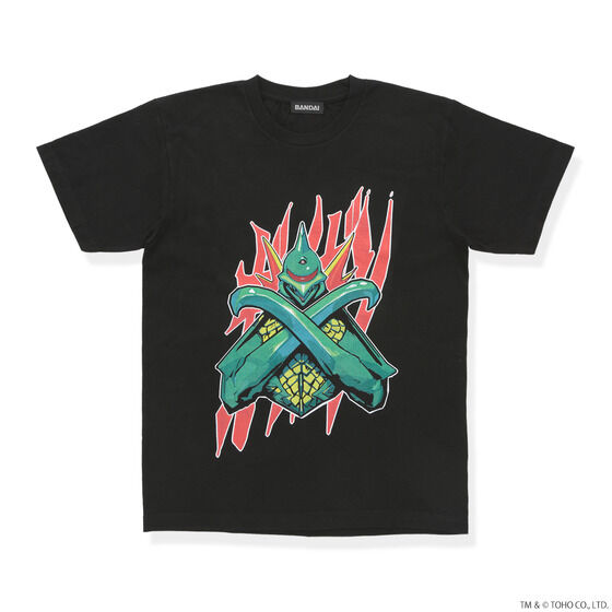 ゴジラ ガイガン オリジナルイラスト Tシャツ バストアップVer.