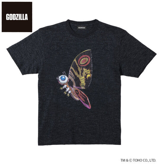 ゴジラVSモスラ　デフォルメアートTシャツ　モスラ柄