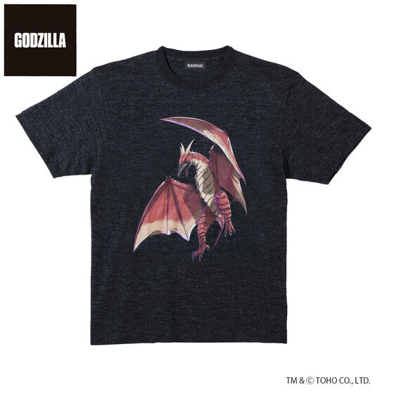 ゴジラVSメカゴジラ デフォルメアートTシャツ ラドン柄