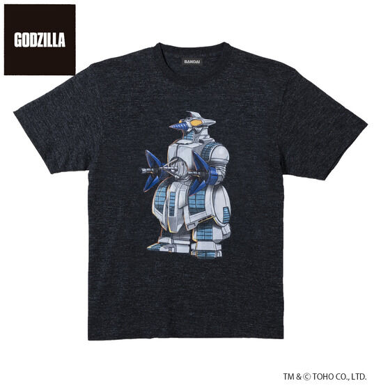 ゴジラVSスペースゴジラ　デフォルメアートTシャツ　M.O.G.E.R.A柄
