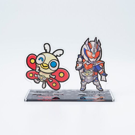 仮面ライダーガッチャード×ちびゴジラの逆襲　アクリルスタンド（全5種）仮面ライダーマジェード＆ちびモスラ