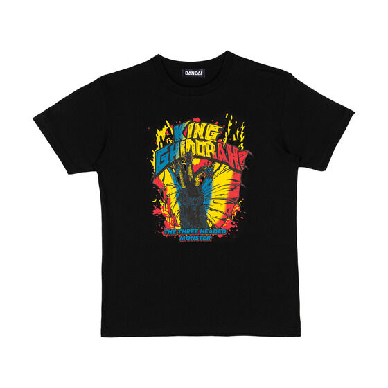 ゴジラ Tシャツ feat.STUDIO696 キングギドラNGカラー柄