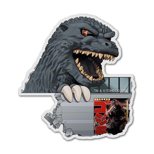 ゴジラヘッド アクリルピョコッテ