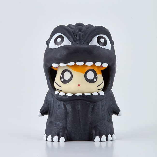 ゴジラ・ストア限定 ムービーモンスターシリーズ ゴジハムくん（メタリックブラックver.）