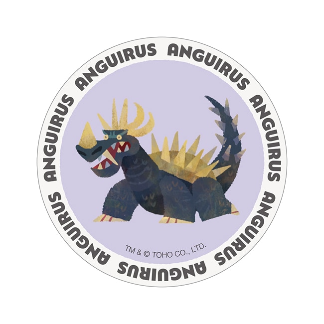 ハシゴダカ・アートコレクション ステッカー　ANGUIRUS