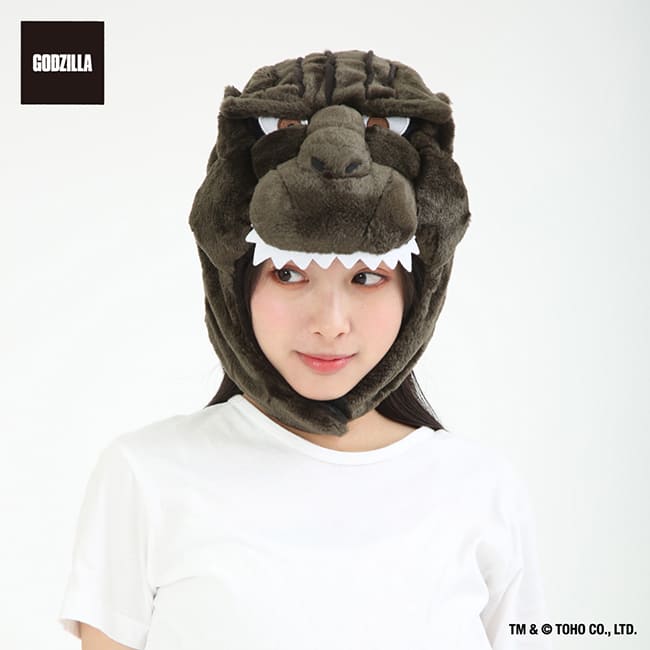 ゴジラ着ぐるみ帽子