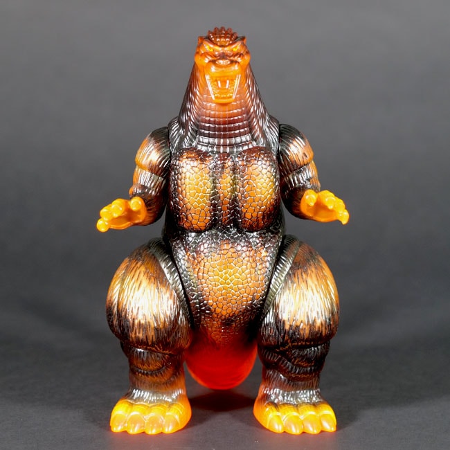 ゴジラ・ストア限定 マルサン ゴジラ（1995）350　Clear Orange Ver.