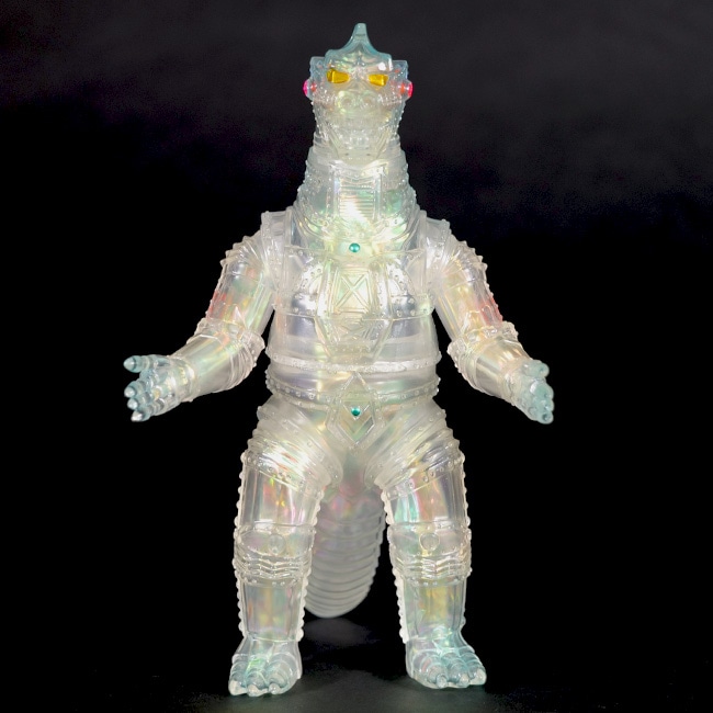 ゴジラ・ストア限定 マルサン メカゴジラ（1974）350　Clear Body&Gold Eyes Ver.