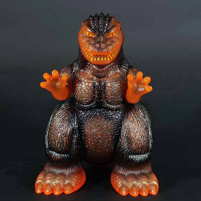 ゴジラ・ストア限定　MARUSAN東宝怪獣ソフビ60thAnniv.　ゴジラ（ゴジラバトルライン5周年記念）Burning Image Ver.
