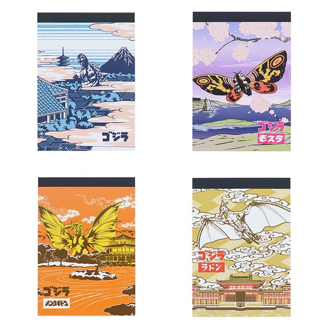 メモミニセット　ＪＡＰＡＮＥＳＥ　ＡＲＴ　ゴジラ　Ｙ