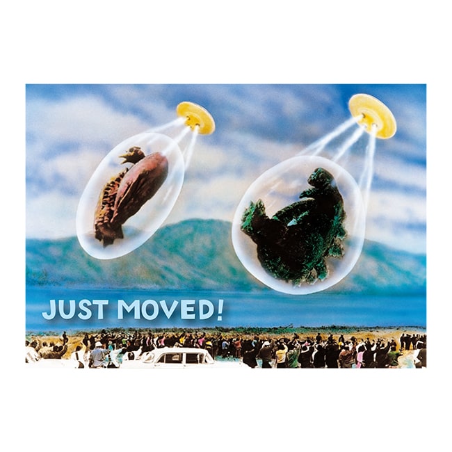 グリーティングカード 71　I moved