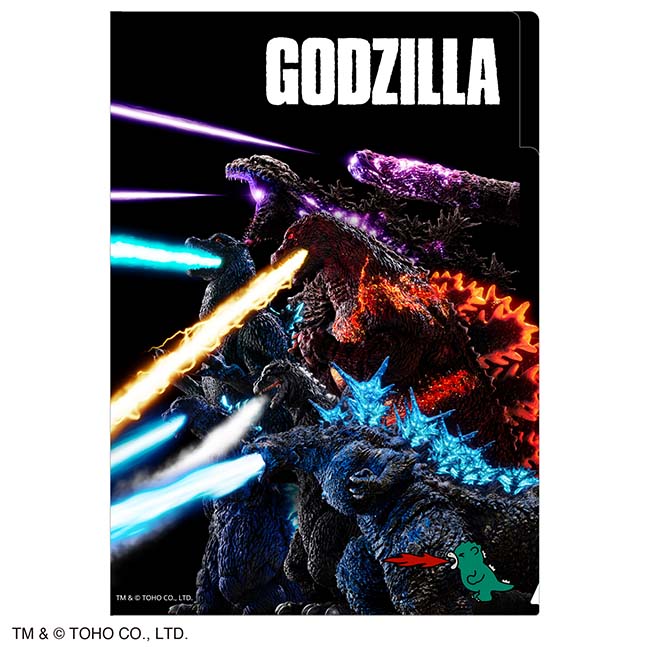 ゴジラ 2ポケットクリアファイル(AS)