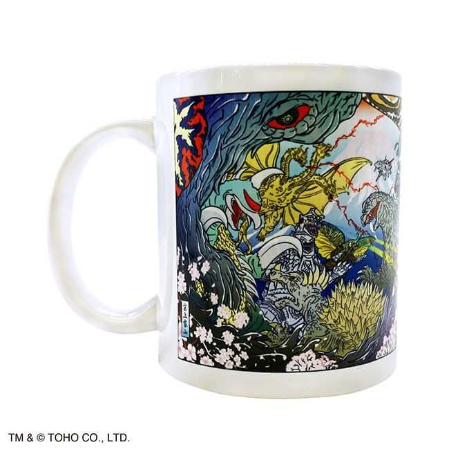 ゴジラ(富士怪獣大乱戦)マグカップ