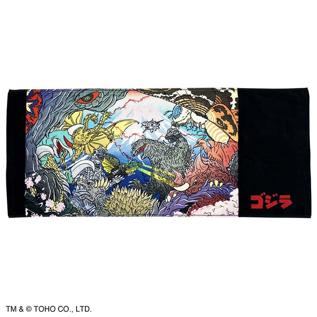 ゴジラ(富士怪獣大乱戦)フェイスタオル