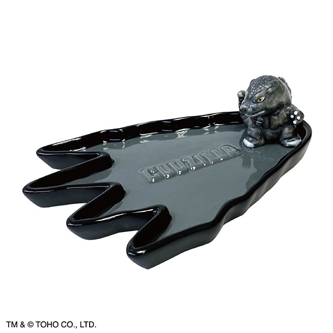 ゴジラ　フィギュア付きアクセサリートレイ