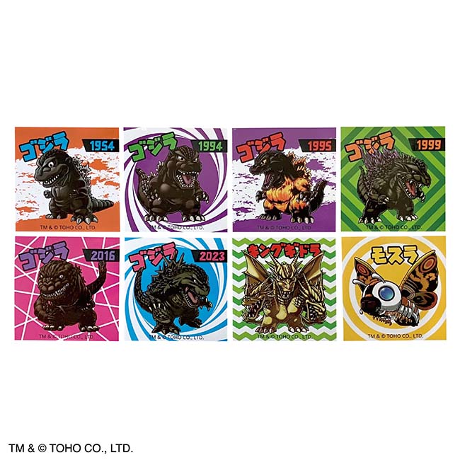 ゴジラ　デフォルメステッカー