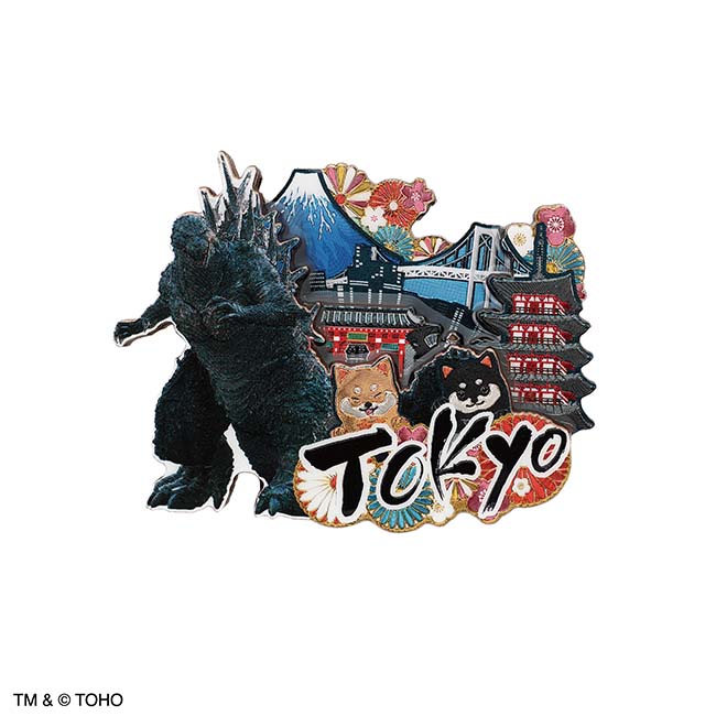 ゴジラ（２０２３）立体お土産マグネット（ＴＡ）