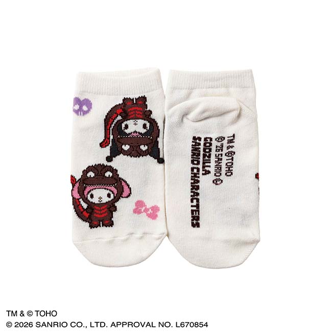 GODZILLA ・SANRIO CHARACTERS　キッズソックス（ＢＣ）