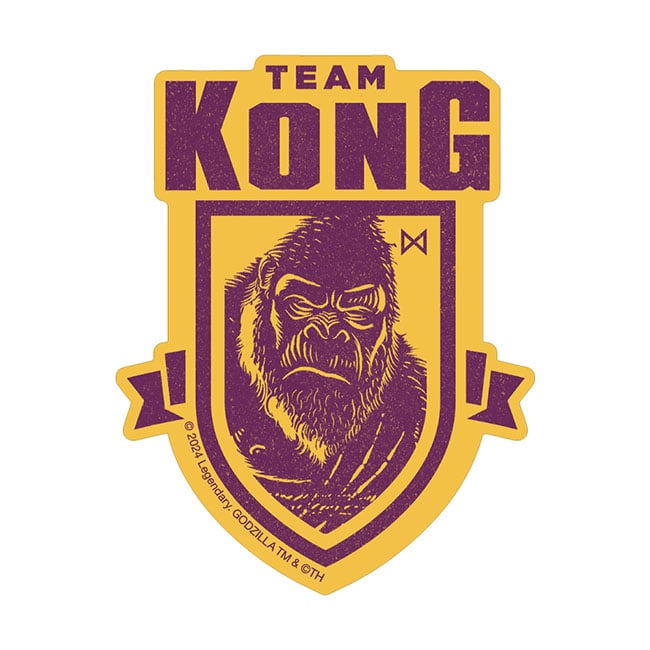 ゴジラ×コング　ミニデコステッカー／KONG　B