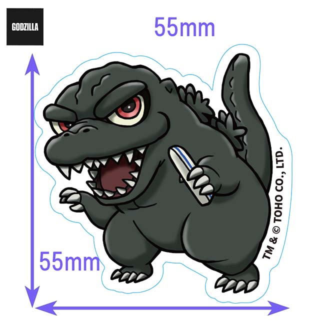 ダイカットステッカー　ゴジラ（1984）