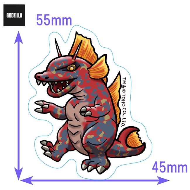 ダイカットステッカー　チタノザウルス