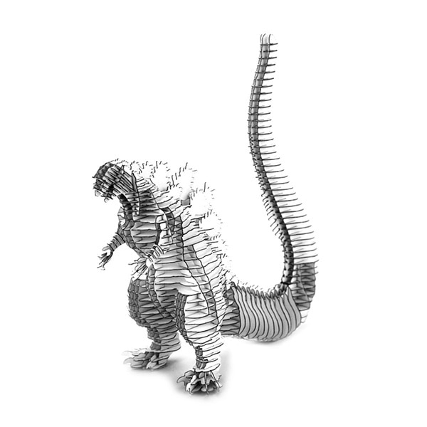 Tiny シン・ゴジラ　SHIN GODZILLA 129_white
