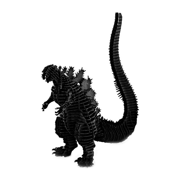 Tiny シン・ゴジラ　SHIN GODZILLA 129_Black