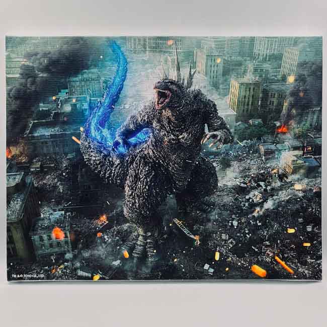 ゴジラアートパネル 俯瞰