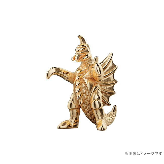 「ガイガン」（1972）ミニフィギュア　ゴールドモデル（K18イエローゴールド）