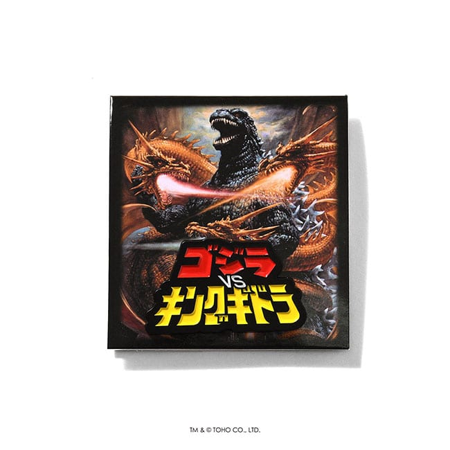 ゴジラ｜HOMEGAME　ゴジラVSキングギドラ  ピンバッジ