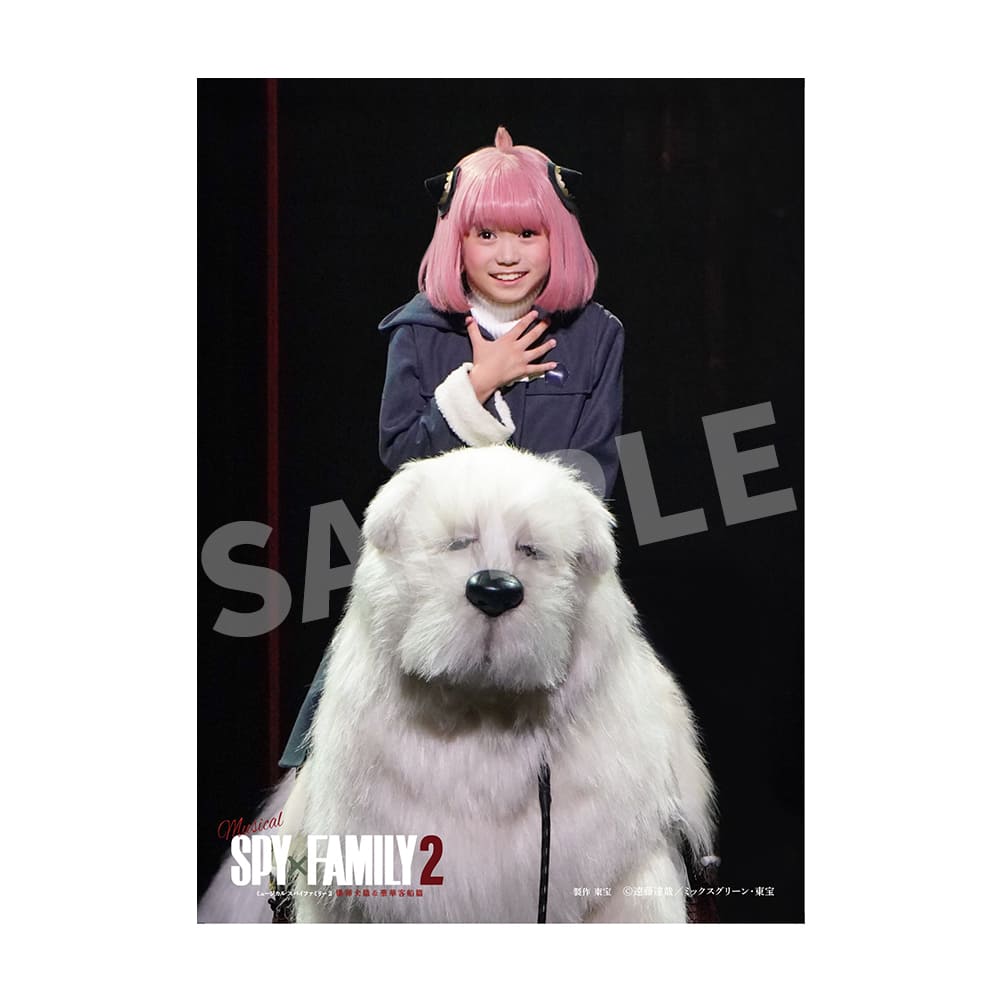 ミュージカル『SPY×FAMILY 2 爆弾犬篇＆豪華客船篇』２L判ステージフォト（泉谷星奈）