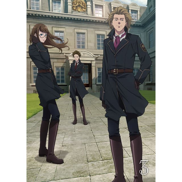 【TOHO animation STORE 限定版】 Fairy gone フェアリーゴーン Blu-ray Vol.3+ミニキャラアクリルキーホルダー&ミニ小説セット
