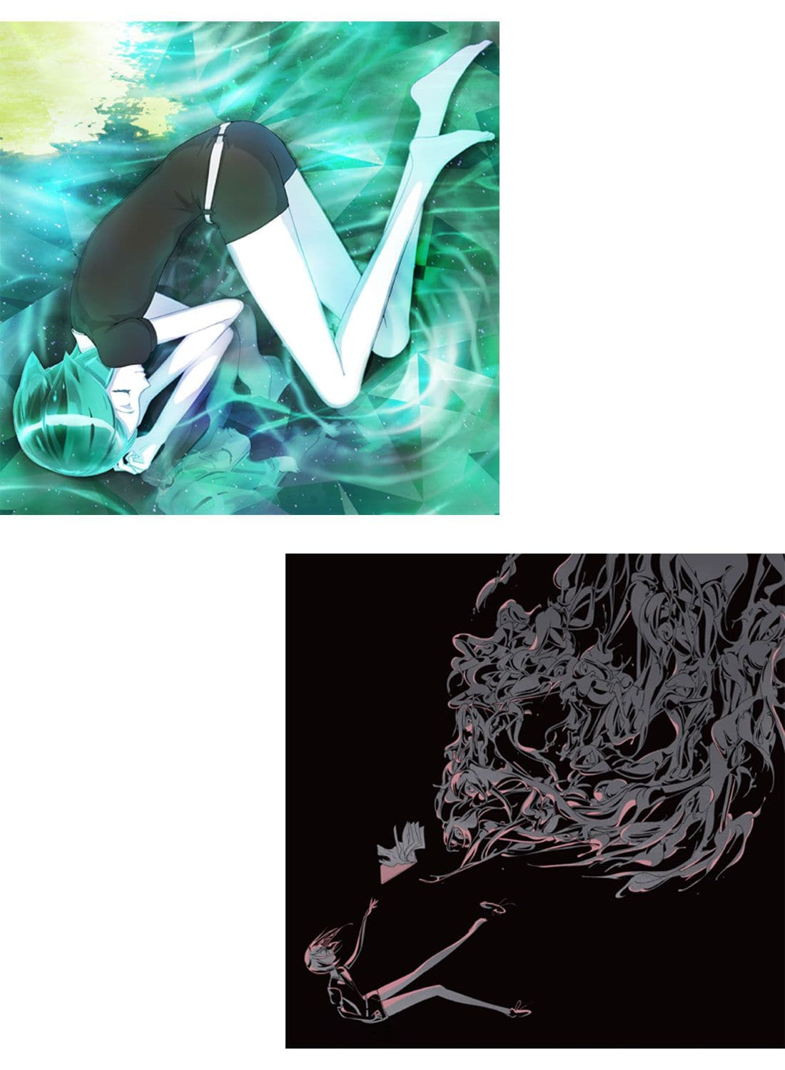 TVアニメ『宝石の国』 OPテーマ「鏡面の波」（アニメ盤）＋EDテーマ「煌めく浜辺」（アニメ盤）セット