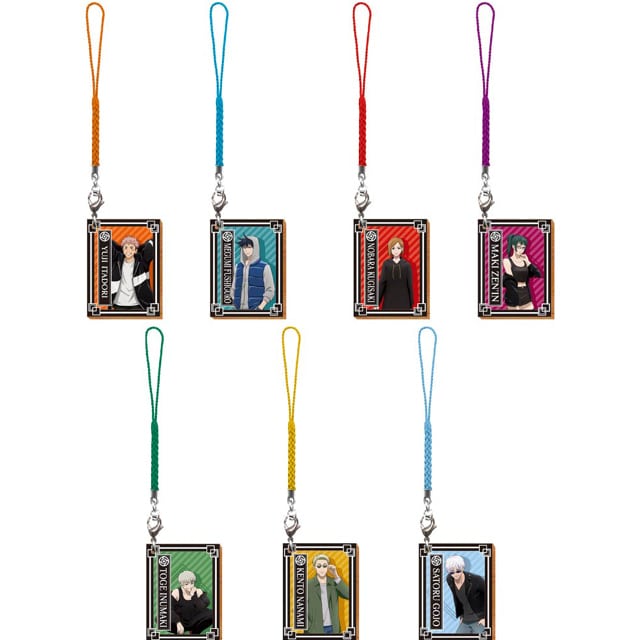 呪術廻戦 おでかけVer. トレーディング木札根付【全7種】 ランダム4個セット