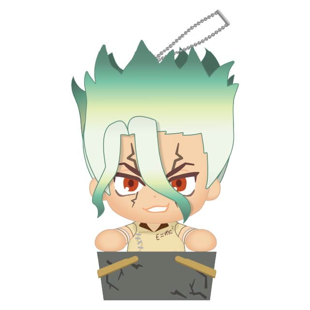 Ｄｒ．ＳＴＯＮＥ ドクターストーン カゴコレ ぬいぐるみキーホルダー 石神千空