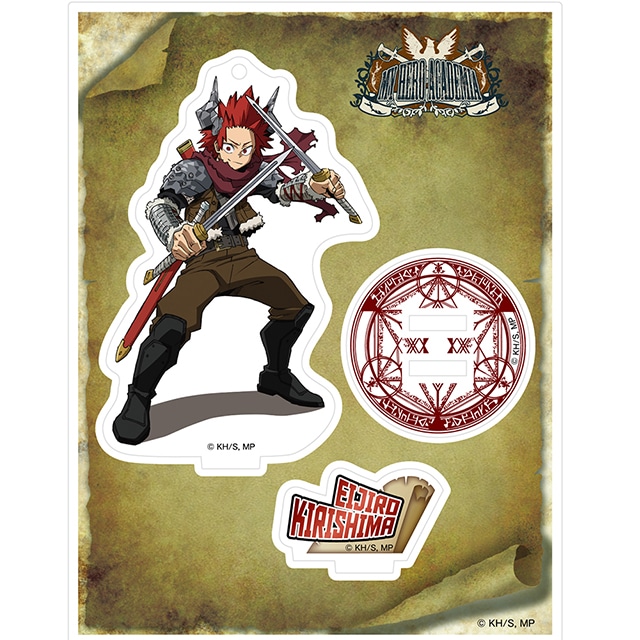 僕のヒーローアカデミア アクリルスタンドキーホルダー 十傑コスチューム 切島鋭児郎