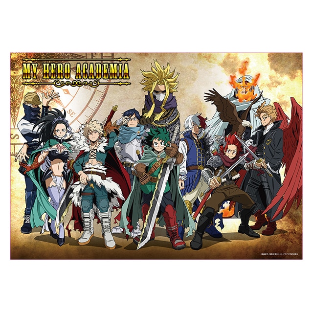 僕のヒーローアカデミア 布ポスター 十傑コスチューム