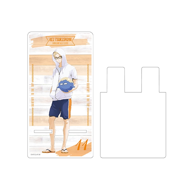 ハイキュー!! TO THE TOP モバイルスタンド 文房具カフェコラボ 月島