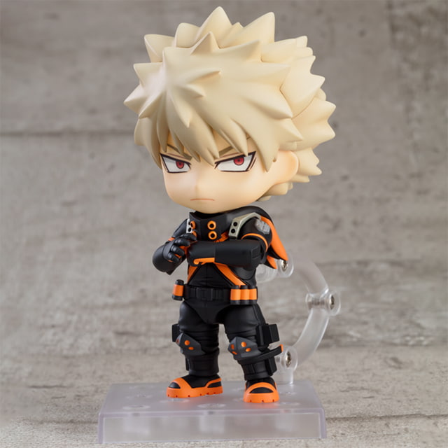 僕のヒーローアカデミア THE MOVIE ワールド ヒーローズ ミッション ねんどろいど  爆豪勝己 ステルススーツVer.