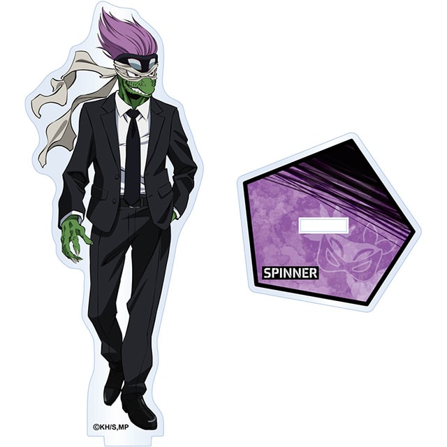 僕のヒーローアカデミア 第一回 敵<ヴィラン>連合総会 アクリルスタンド スピナー