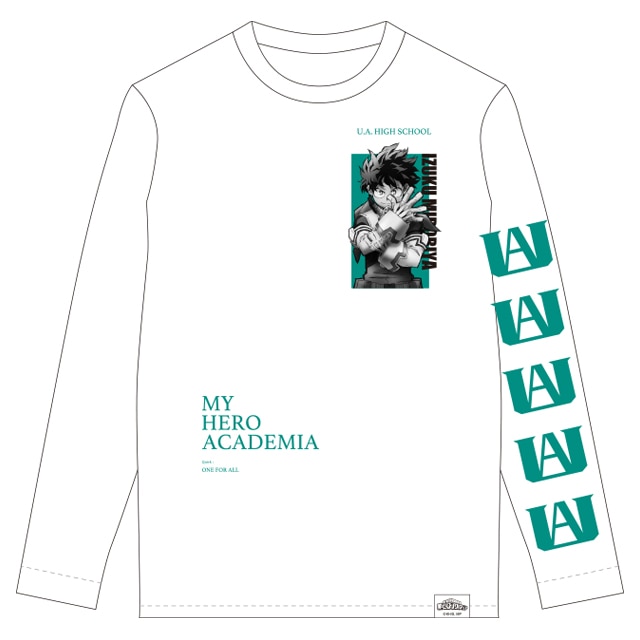 僕のヒーローアカデミア  ロングスリーブTシャツ 5th Anniversary 緑谷出久 REGENERATION Lサイズ
